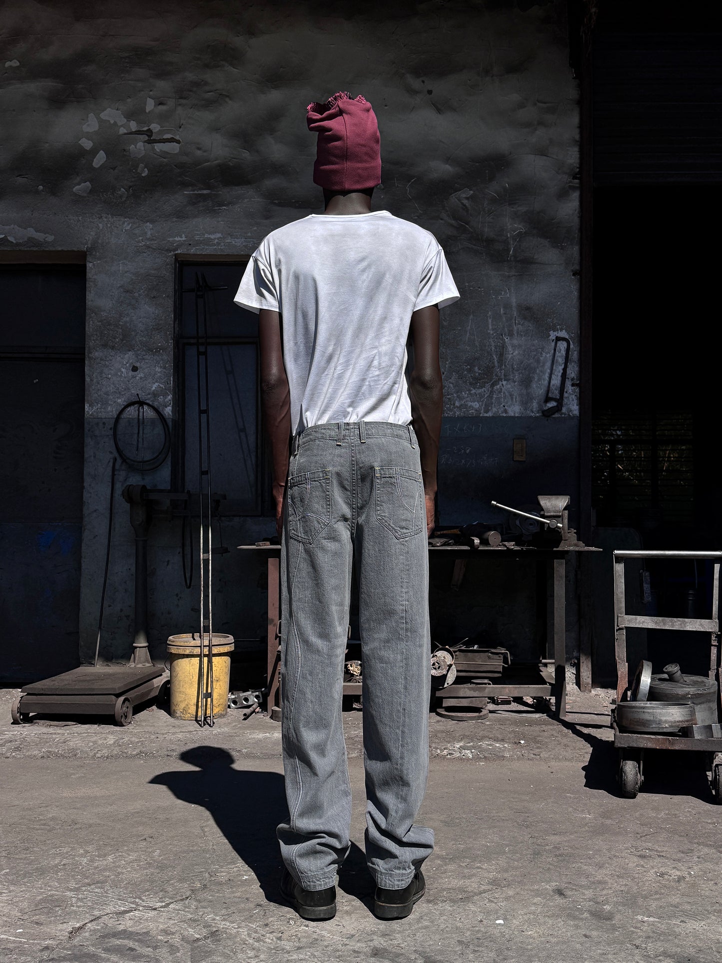 KILLWHY • ⁰⁶⁰ Lime Stack Jeans “堆浪石灰牛”