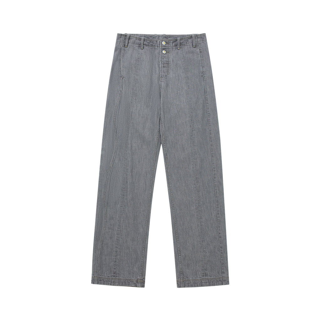 KILLWHY • ⁰⁶⁰  Lime Stack Jeans “堆浪石灰牛”