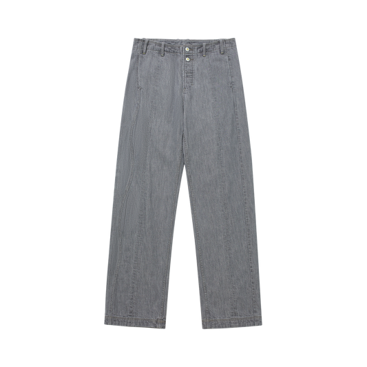 KILLWHY • ⁰⁶⁰  Lime Stack Jeans “堆浪石灰牛”