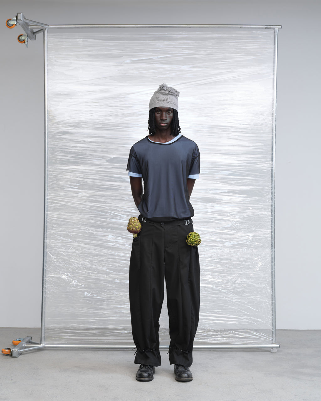 ⁰⁸⁴ Lace-up Pants 鞋带系脚裤