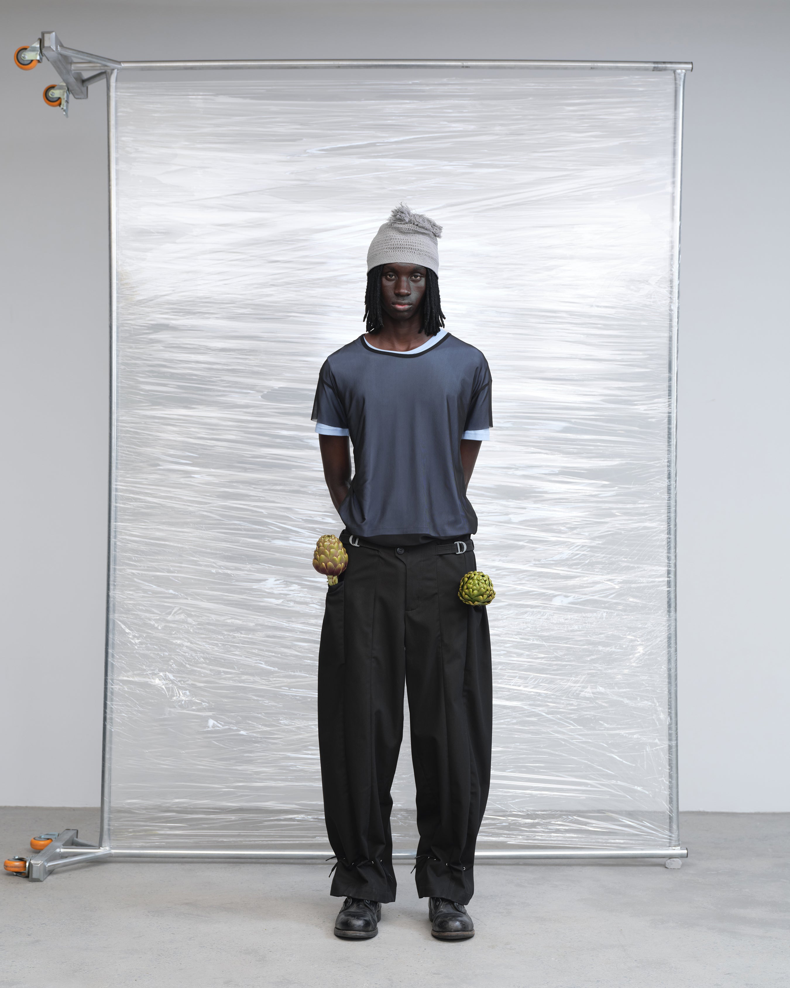 ⁰⁸⁴ Lace-up Pants 鞋带系脚裤