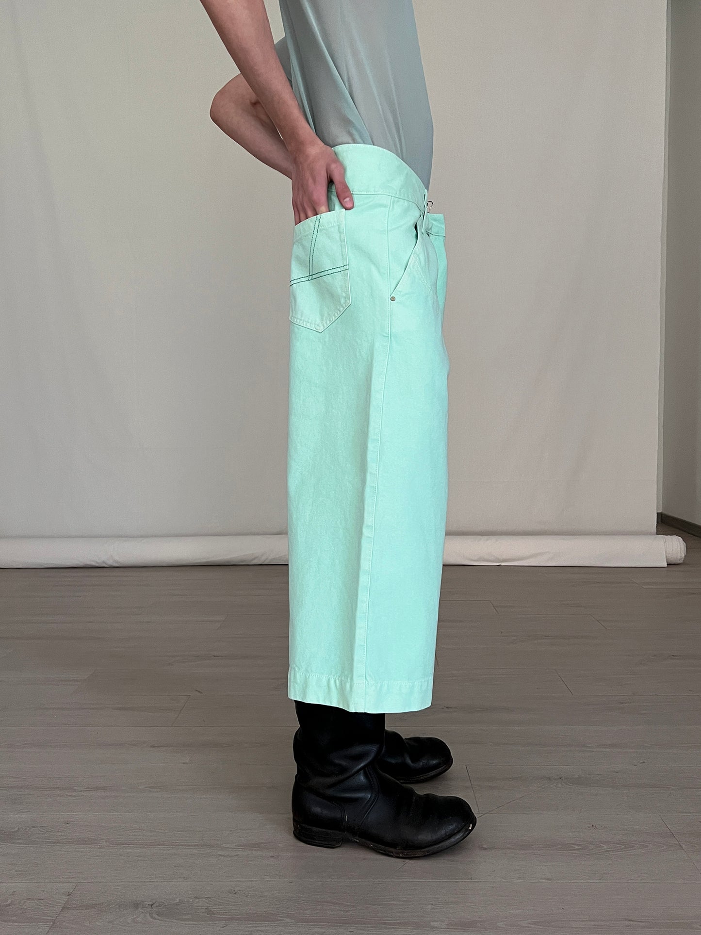 KILLWHY • ⁰³⁷ Irregular Jeans “曲线八分牛”