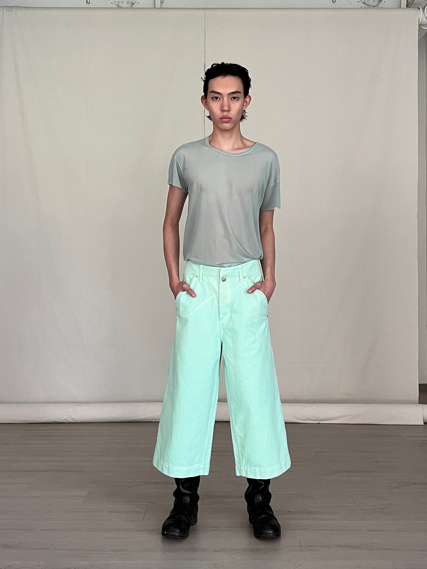 KILLWHY • ⁰³⁷ Irregular Jeans “曲线八分牛”