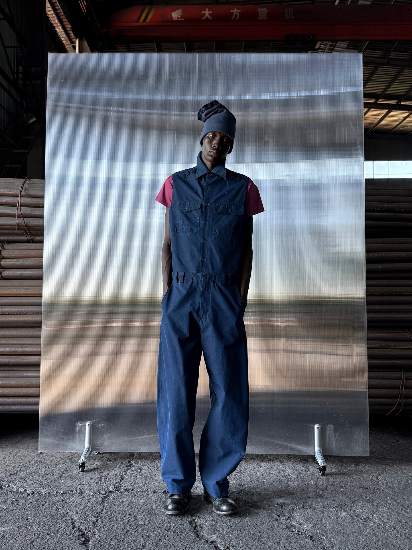 KILLWHY • ⁰⁴⁸ Shirt Jumpsuit “流水线工作服”